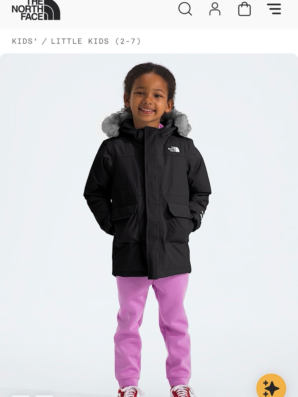 The North Face Kids Artic Parka